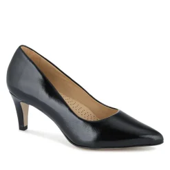 Women Xena Leather Stiletto-Heeled Court Shoes -