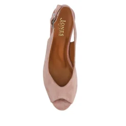 Women Jones Bootmaker Xiomara Leather Slingback Court Shoes -