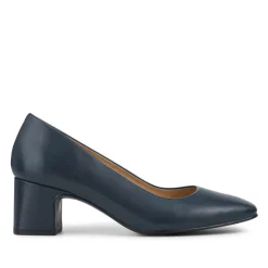 Women Jones Bootmaker Zadie Wide-Fit Smart Leather Court Shoes -